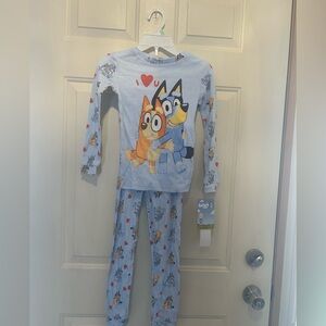 NWTs 2 piece size 8 Bluey Pajamas